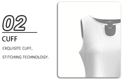 Design Your Own Women’s Sleeveless White Dress