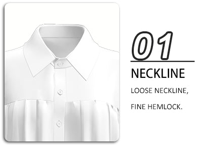 Design Your Own Women’s Ruffled Sleeve Collared Shirt