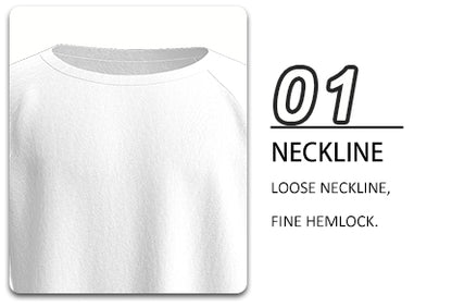 Design Your Own Men’s/Women’s White Long Sleeve Crew Neck T-Shirt