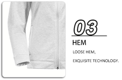 Custom Men's stand-up collar zippered sports sweatshirt sets | Any pattern can be printed
