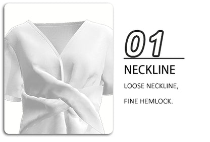 Design Your Own Women's long - style V - neck slimming dress