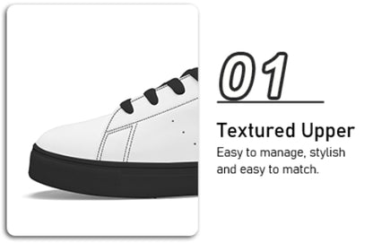 Design Your Own Leather casual, breathable and anti-slip skateboarding shoes