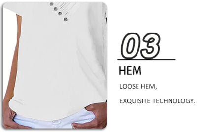 Design Your Own Simple and Slimming Short - sleeved T - shirts for Women