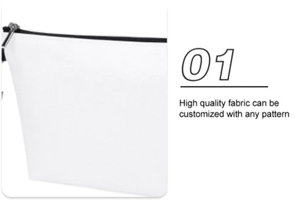 Design Your Own Waterproof Handheld Zipper Makeup Bag