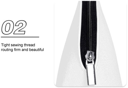 Design Your Own Leather Handheld Waterproof Makeup Bag