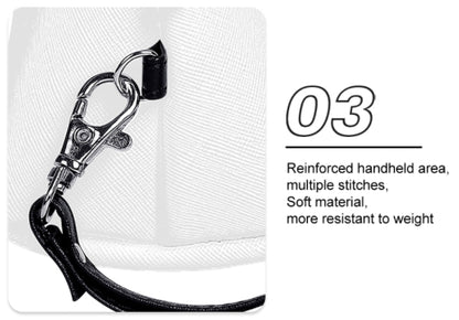 Design Your Own Leather Handheld Waterproof Makeup Bag