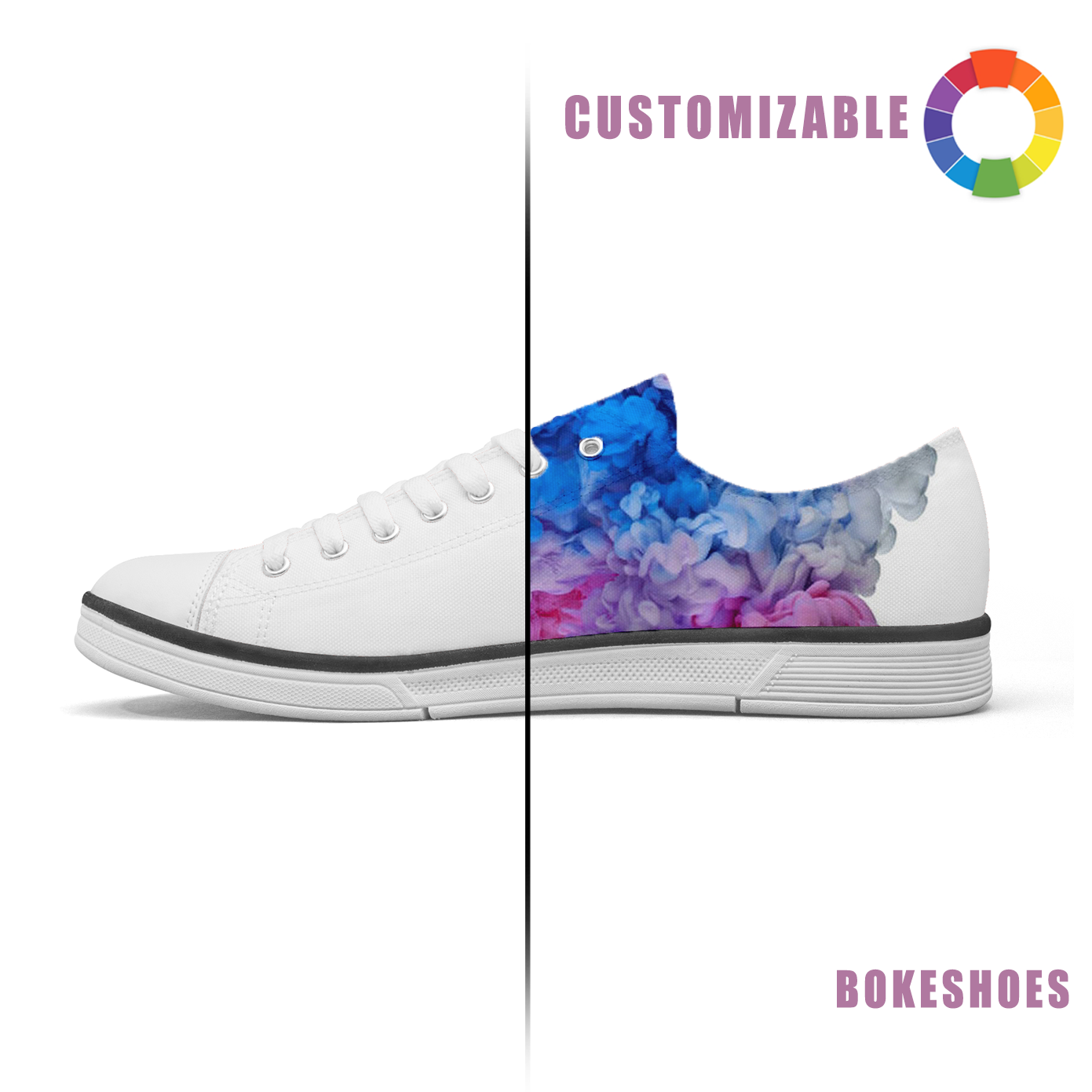 Customizable Canvas Sneakers | MD - Sole Casual Shoes for Your Creative Vibe