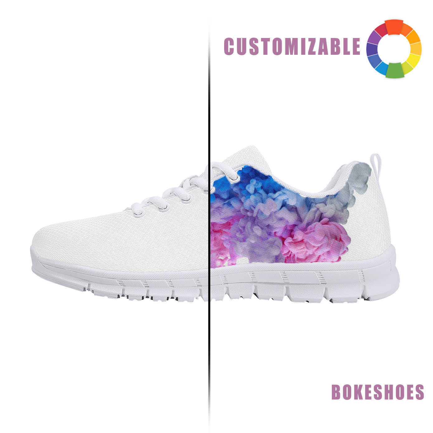 Customizable Mesh Running Shoes | MD - Sole Sneakers for Your Personalized Run