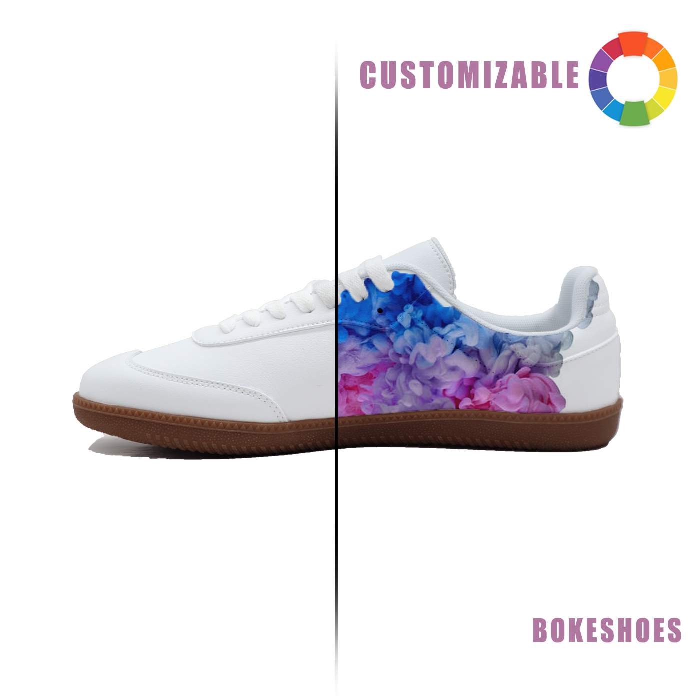 Customizable Microfiber PU Slip - Ons | TPR - Sole Shoes for Durable Style