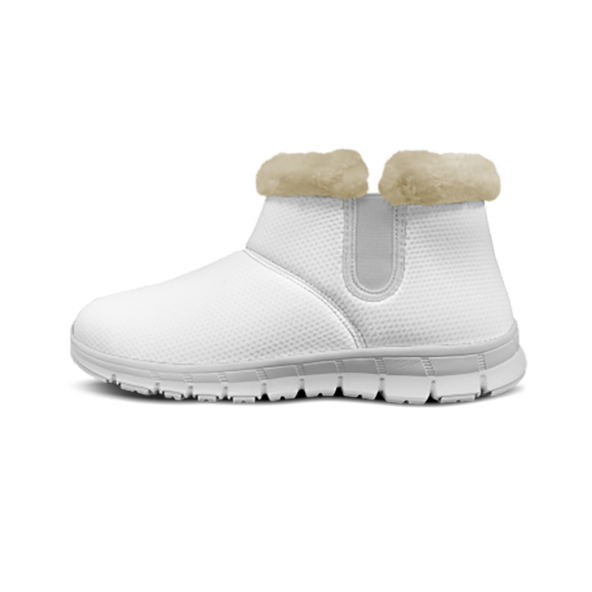 Slip - On Fleece - Lined Snow Boots