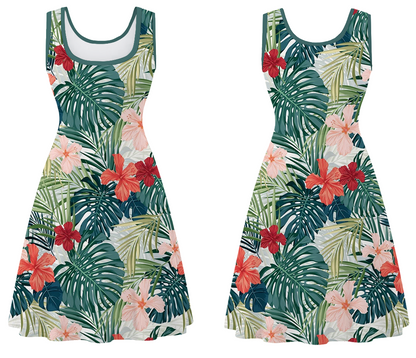 Customizable Sleeveless Dress for Women - Design your own clothes