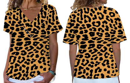 Design Your Own Simple and Slimming Short - sleeved T - shirts for Women