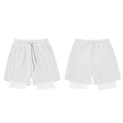 Design Your Own Double - layer athletic shorts