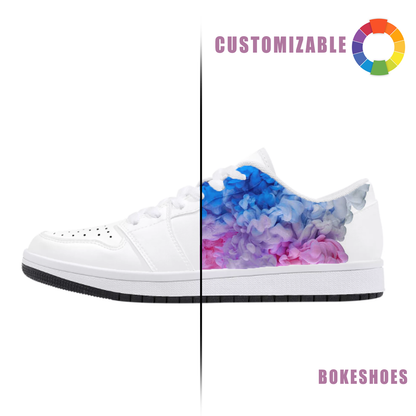 Lightweight and breathable low-top sports shoes