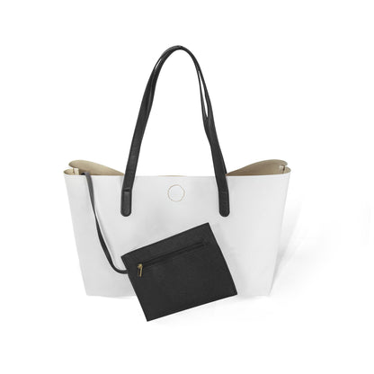 Leather multifunctional hand-held shopping bags