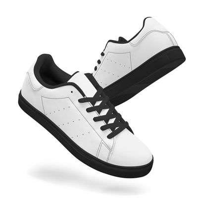 Design Your Own Leather casual, breathable and anti-slip skateboarding shoes