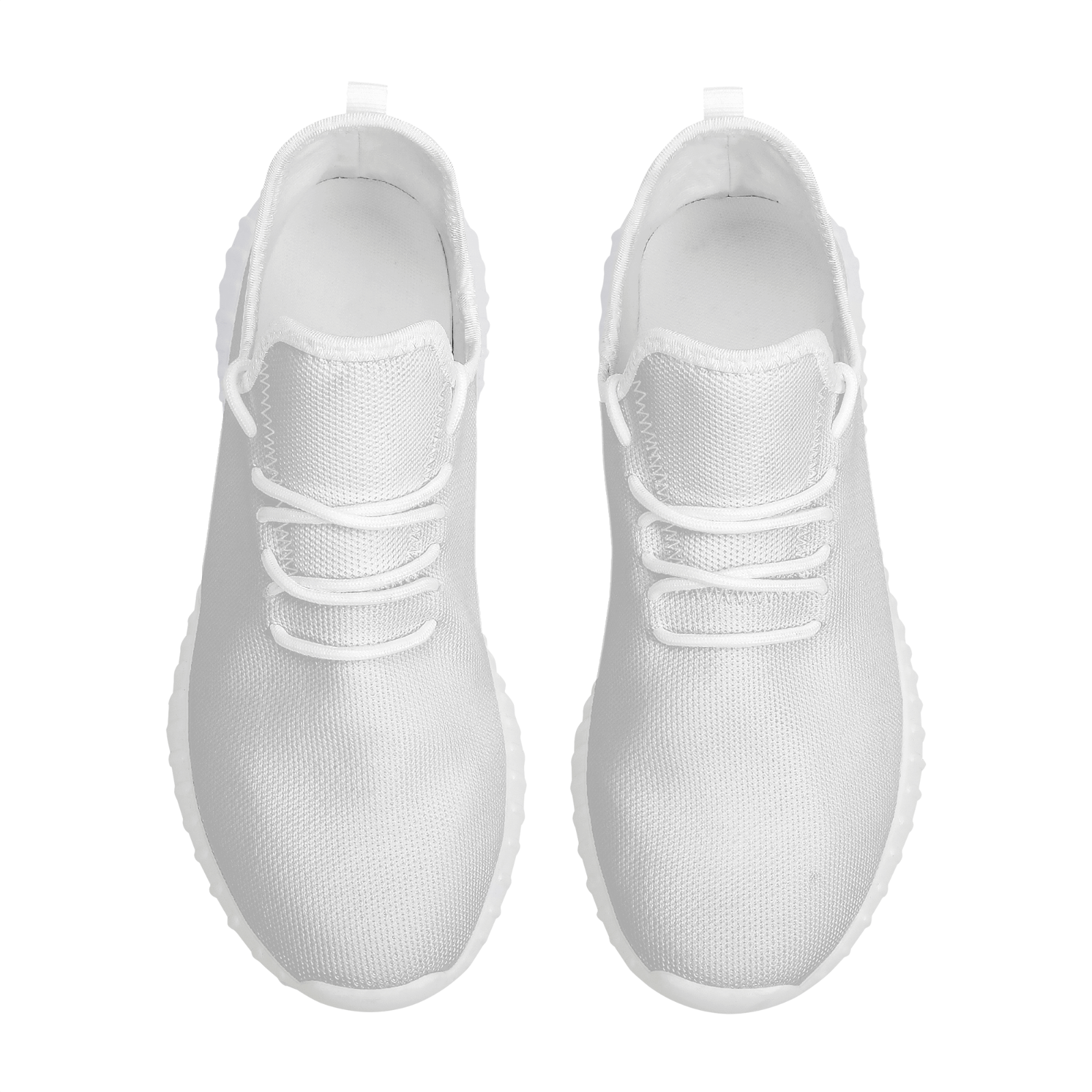 Thick - Soled Shock - Absorbing Knit Shoes