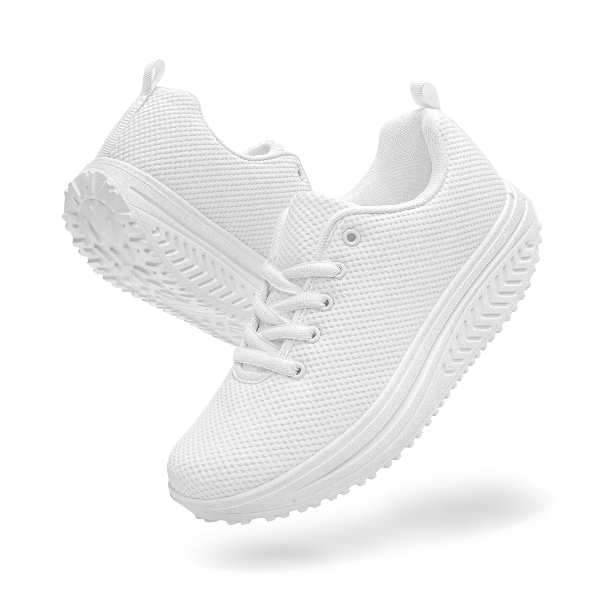 Customizable Mesh Platform Sneakers | MD - Sole Shoes for Trendy Comfort