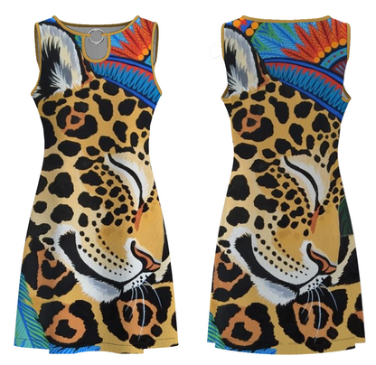 Design Your Own Women’s Sleeveless White Dress