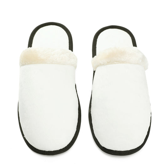 Customizable Plush Slippers | Cozy Home Essentials for Personalized Comfort