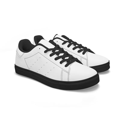 Design Your Own Leather casual, breathable and anti-slip skateboarding shoes