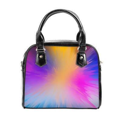Color - Burst PU Handbag
