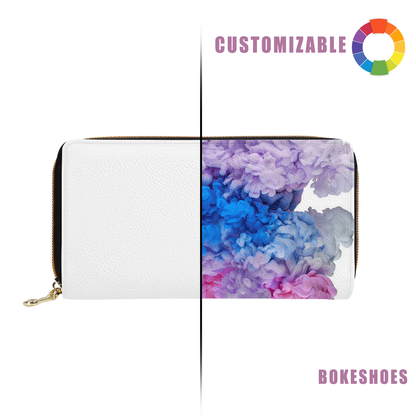 Design Your Own Personalized large-capacity leather wallet