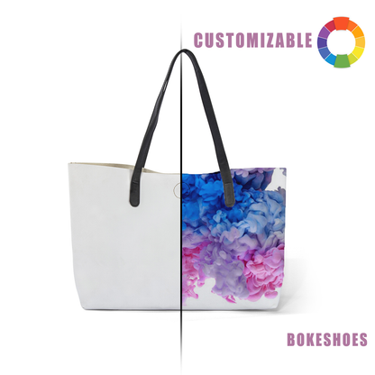 Leather multifunctional hand-held shopping bags