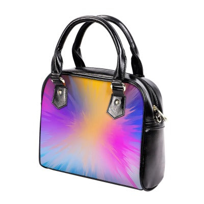 Color - Burst PU Handbag
