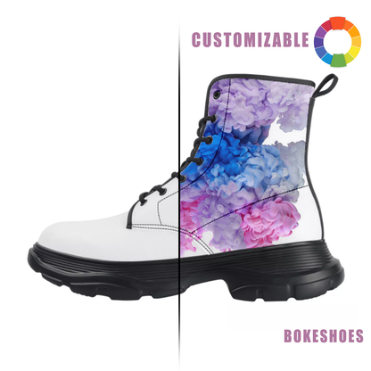 Long leather boots suitable for sports, designed for durability and comfort