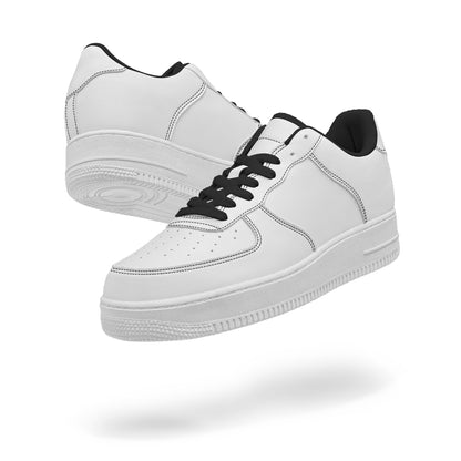 Custom Low-Top Shoes with Thick Soles and Drawstring Laces – Design Your Own Customshoes