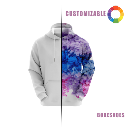 Casual Cotton Hooded Collar Drawstring Hoodies Pullover Sweatshirts Casual Long Sleeve Shirts