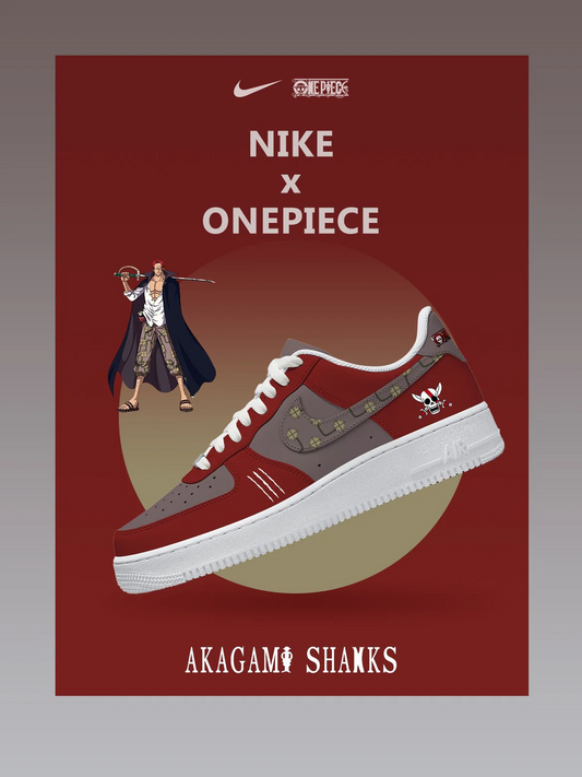 Akagami Shanks Custom Low Sneakers