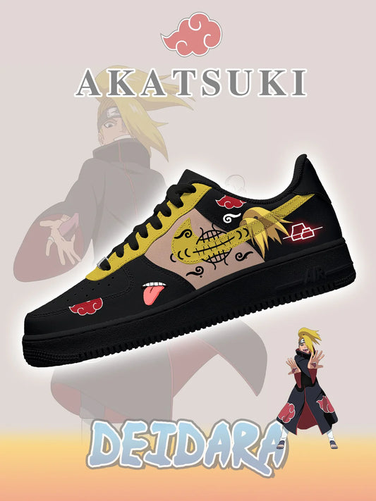 Akatsuki Deidara No.3 Custom Low Sneakers