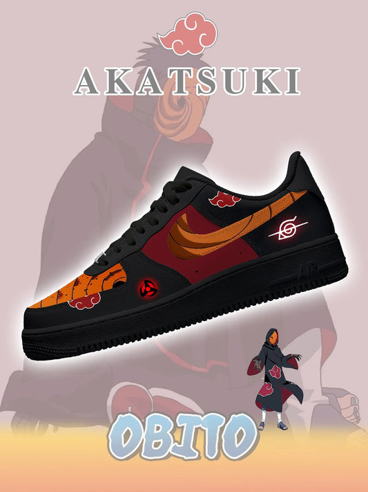 Akatsuki Obito No.3 Custom Low Sneakers