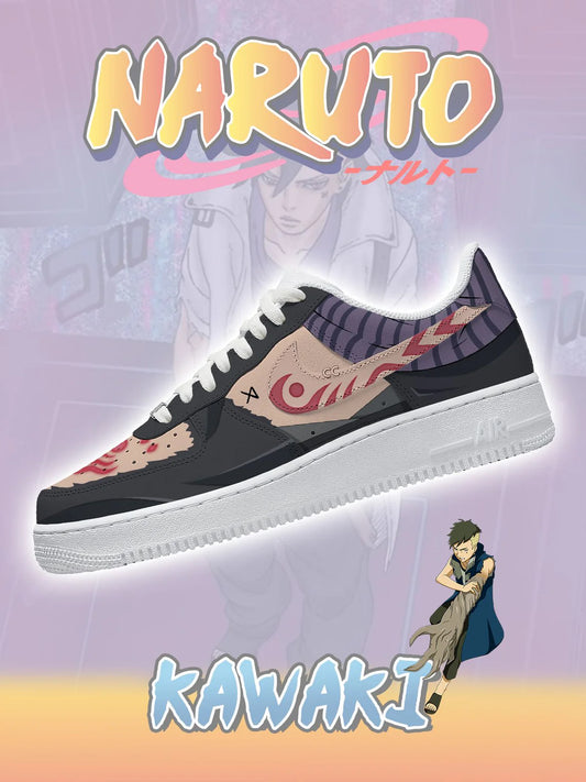 Boruto Kawaki Custom Low Sneakers