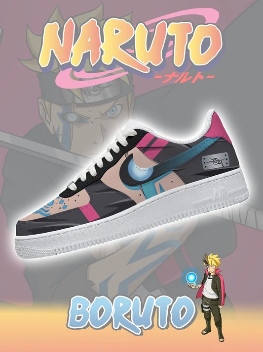 Boruto Uzumaki Custom Low Sneakers