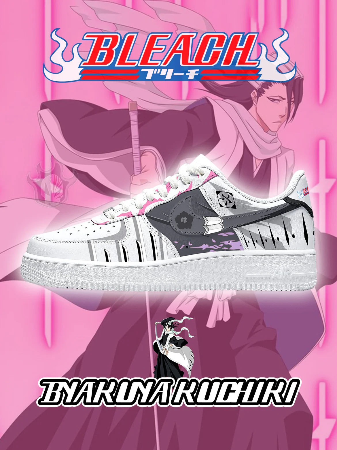 （In Stock）Bleach Series-6 Air Force Low - Top Shoes