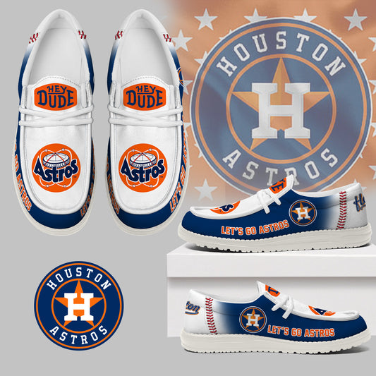 Houston Astros-1 | MLB Theme Light Casual Shoes (AZ97)