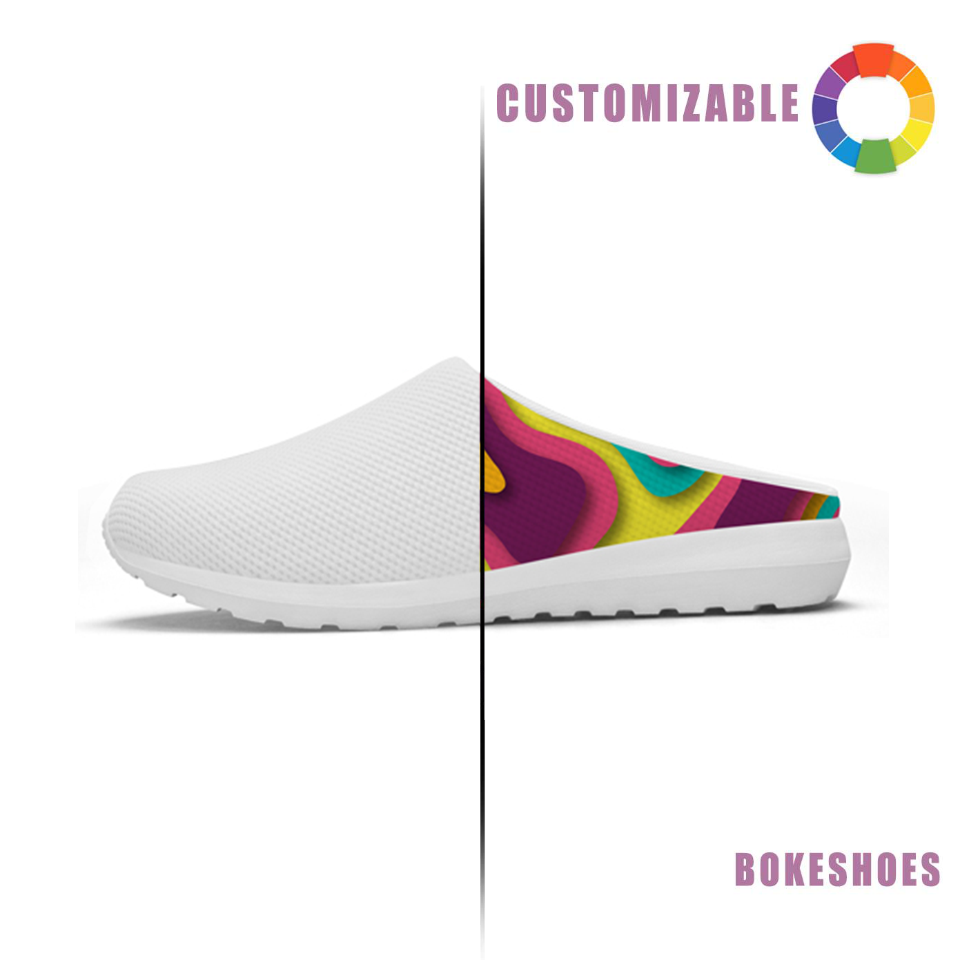 Breathable & Soft Elastic Artistic Slippers