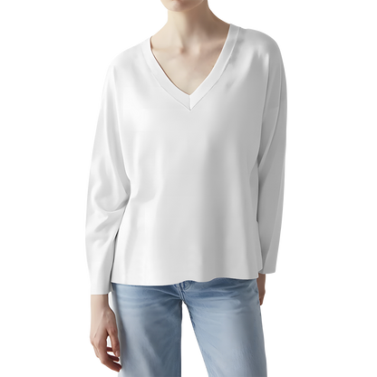 Design Your Own Versatile Comfortable V Neck T-Shirt for Women