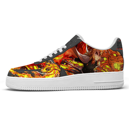 Customizable White PU Sneakers | RB - Sole Casual Shoes for Your Unique Style