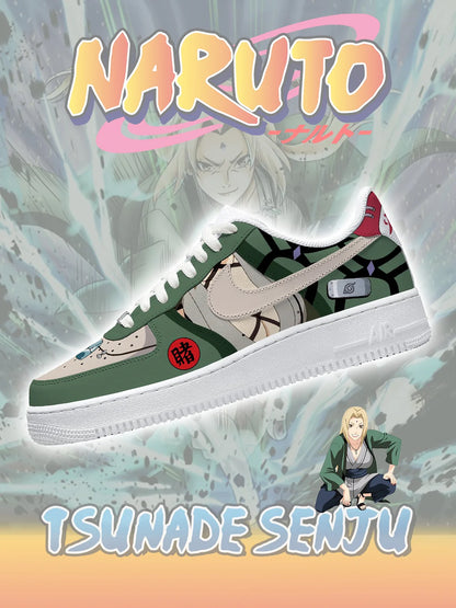 Fifth Hokage Tsunade Senju Custom Low Sneakers