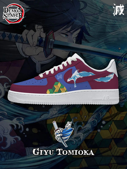 Demon Slayer Series-2 Custom Low-Top Sneakers