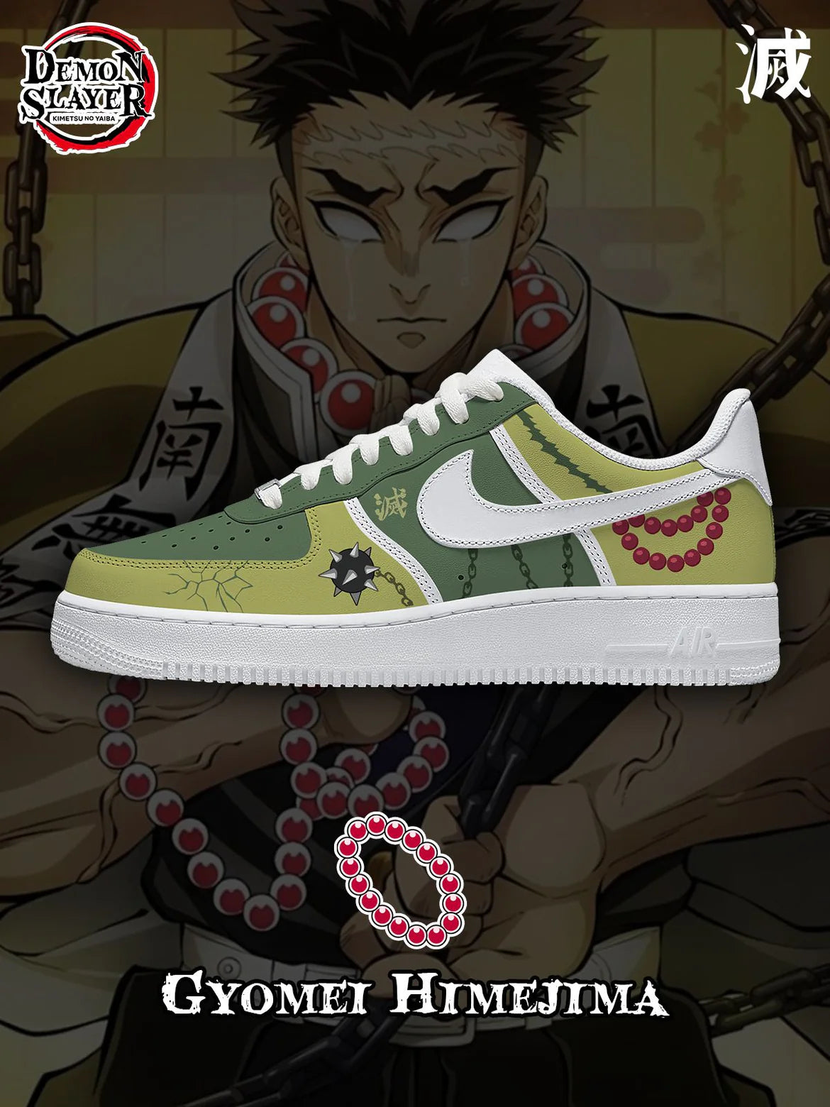 Demon Slayer Series-2 Custom Low-Top Sneakers