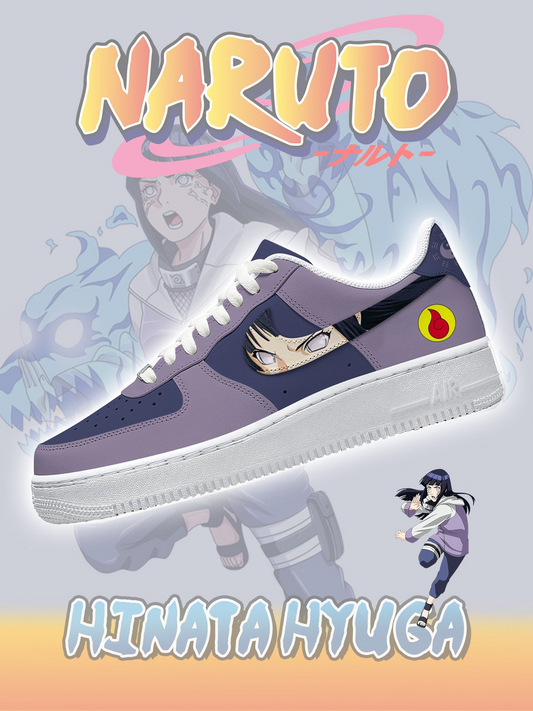 Hinata Hyuga Custom Low Sneakers