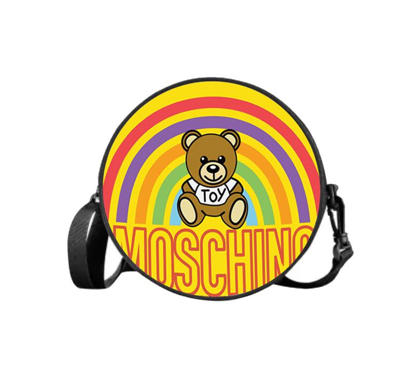 Leather Crossbody Bags for Women Trendy Circle Cross Body Shoulder Bag Designer Round Purses