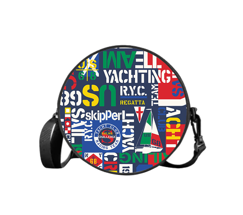 Leather Crossbody Bags for Women Trendy Circle Cross Body Shoulder Bag Designer Round Purses