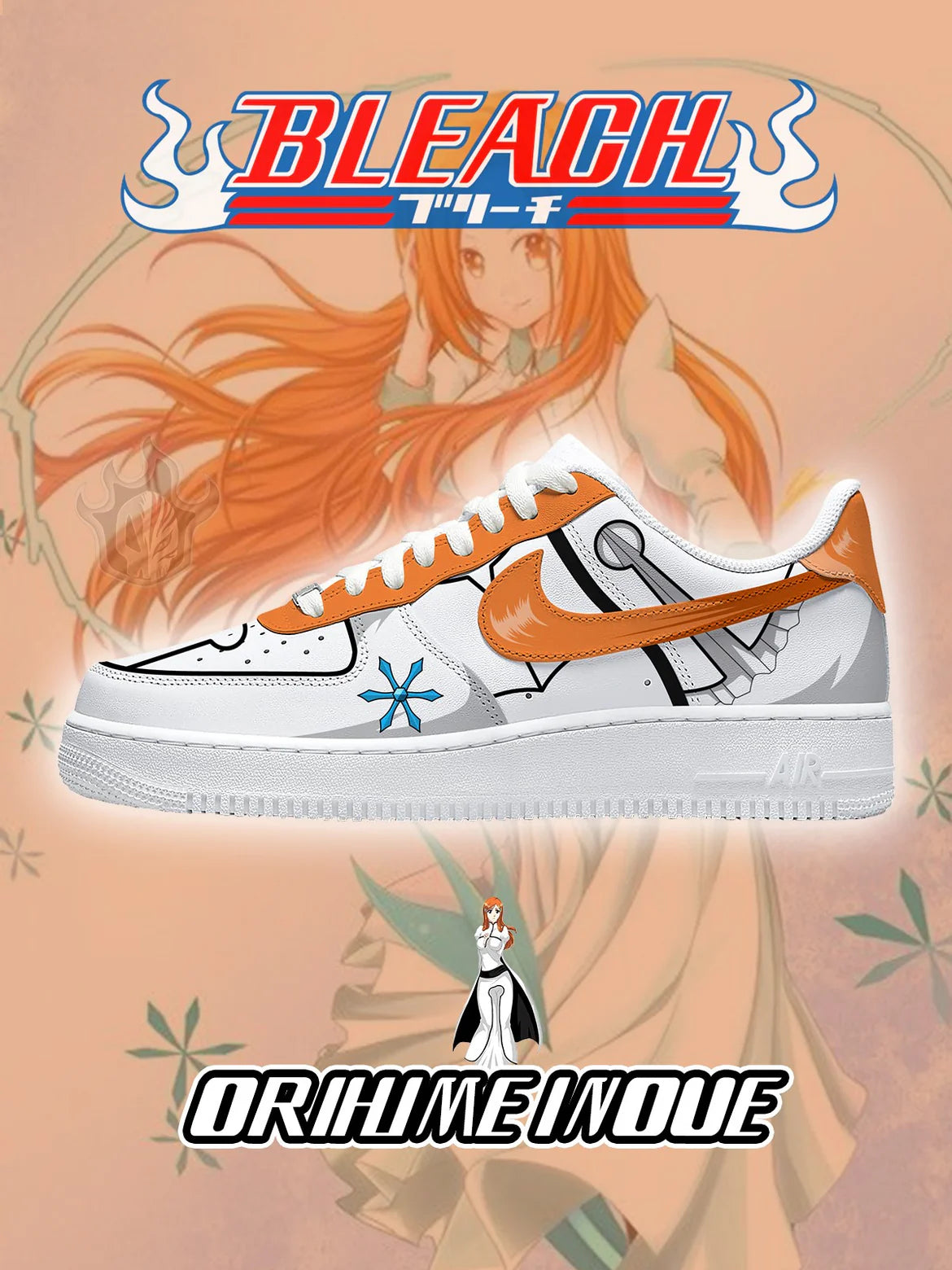 （In Stock）Bleach Series-6 Air Force Low - Top Shoes