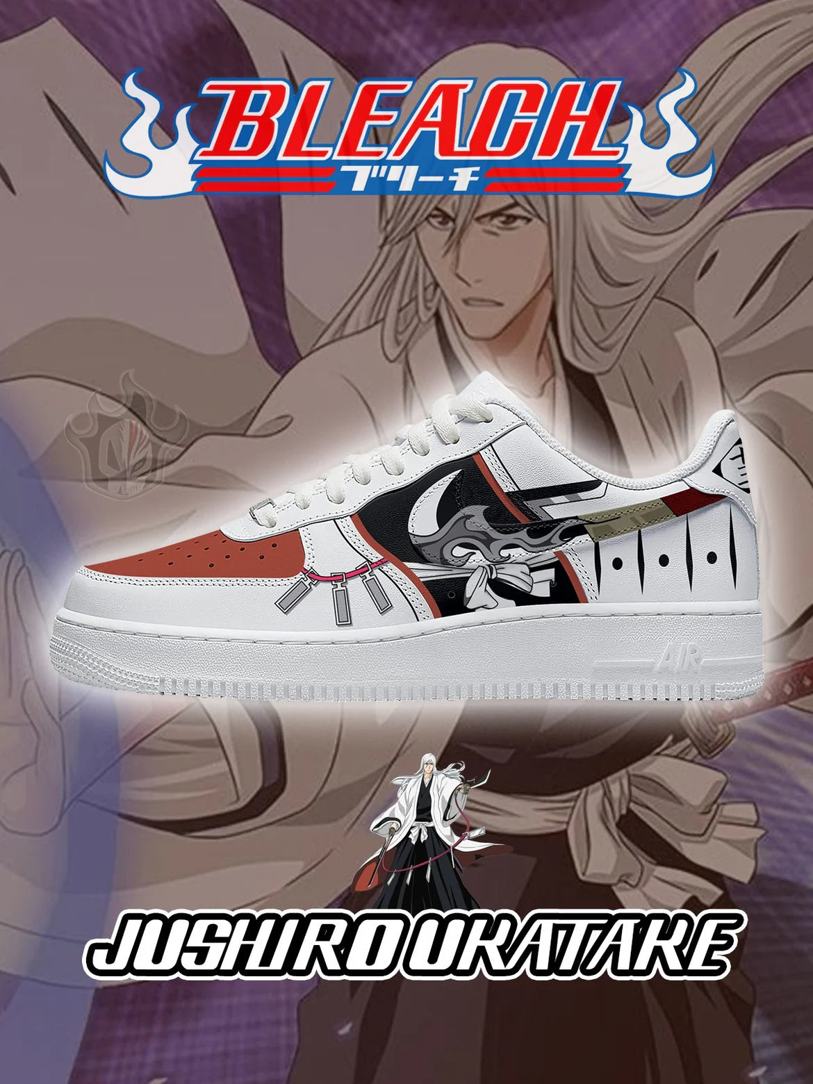 （In Stock）Bleach Series-3 Air Force Low - Top Shoes